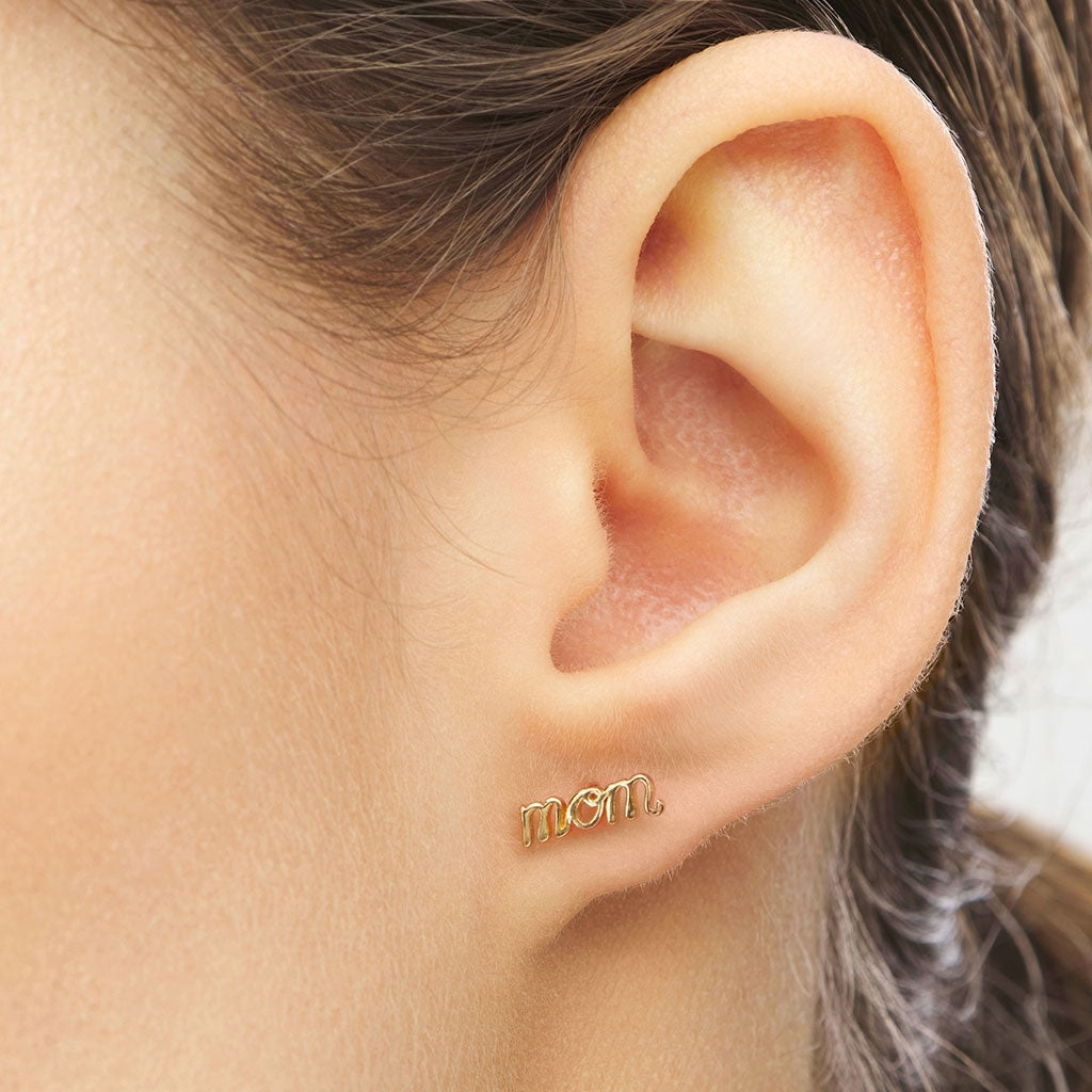 LULU Copenhagen For My Mom d'oreille 1 pièce Ear stud, 1 pcs Gold Plated