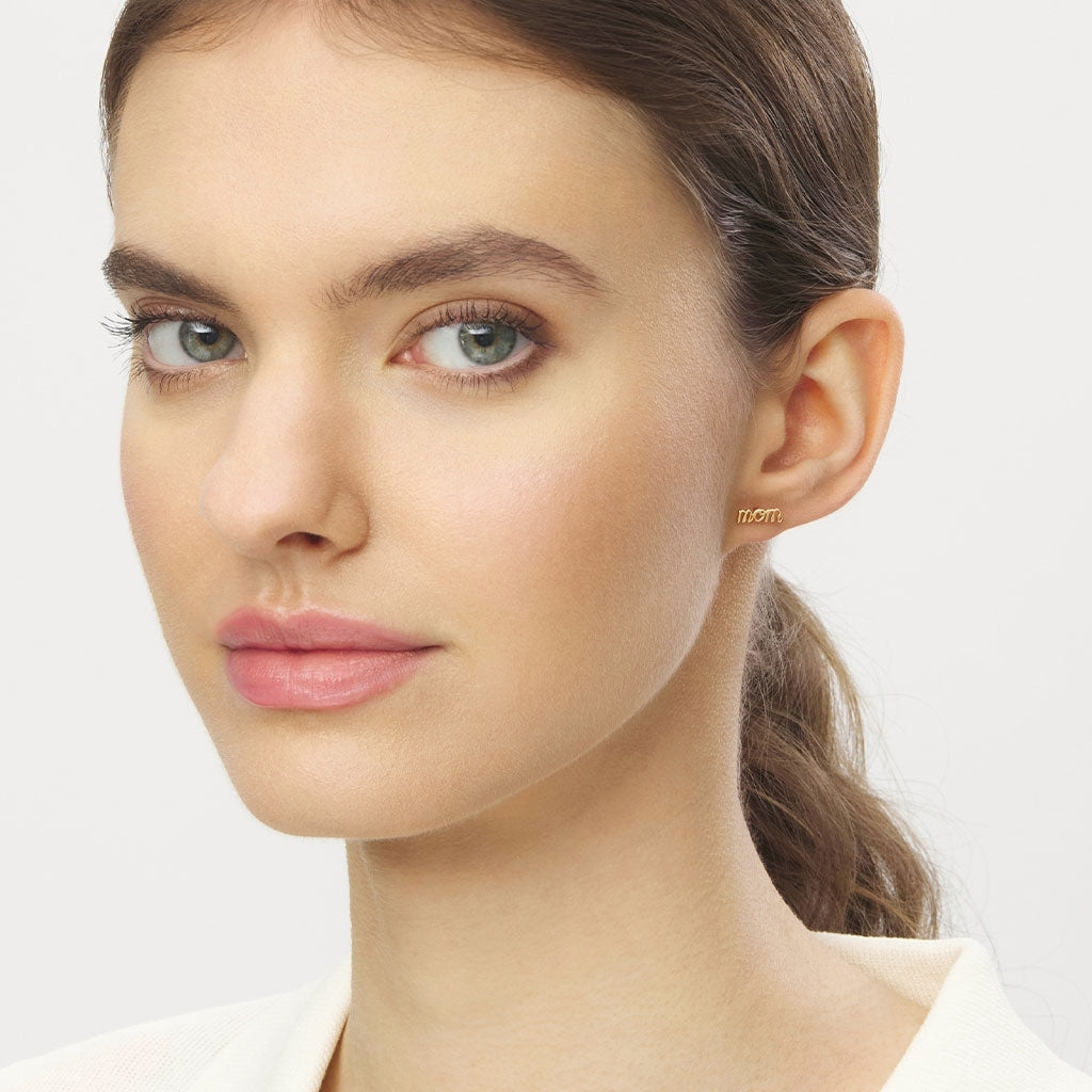 LULU Copenhagen For My Mom d'oreille 1 pièce Ear stud, 1 pcs Gold Plated