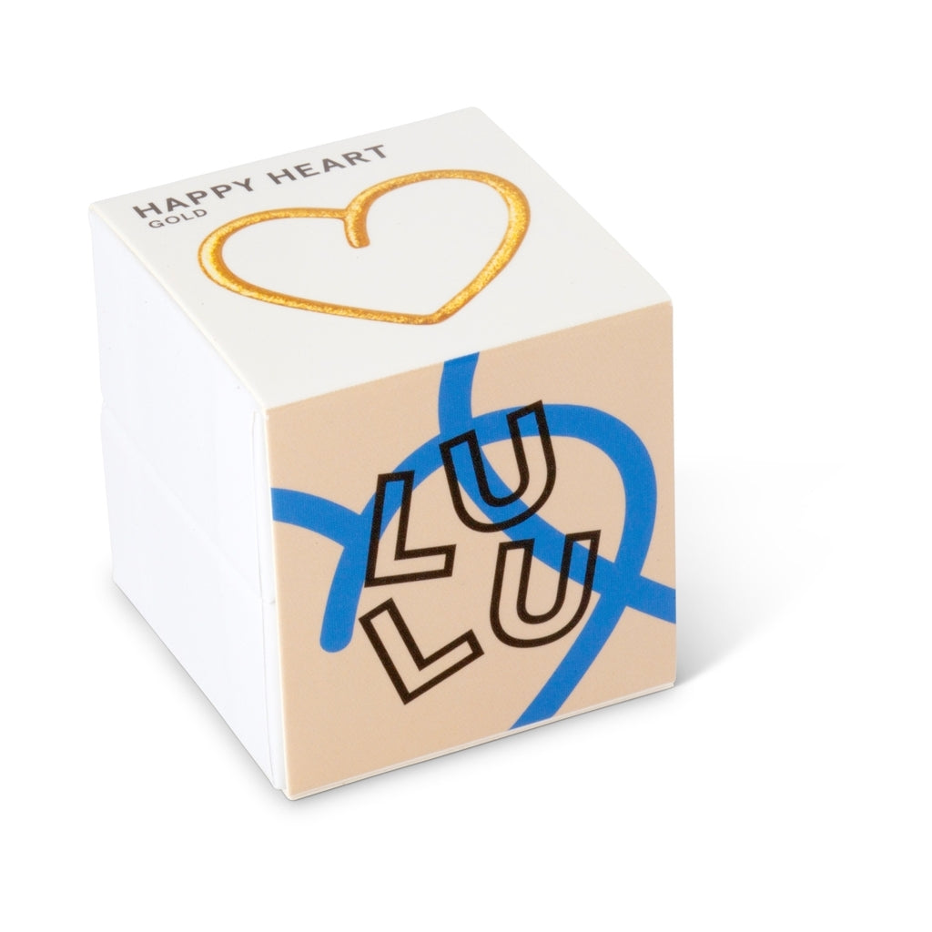 LULU Copenhagen Happy Heart boucle d'oreille 1 pièce Ear stud, 1 pcs Gold Plated