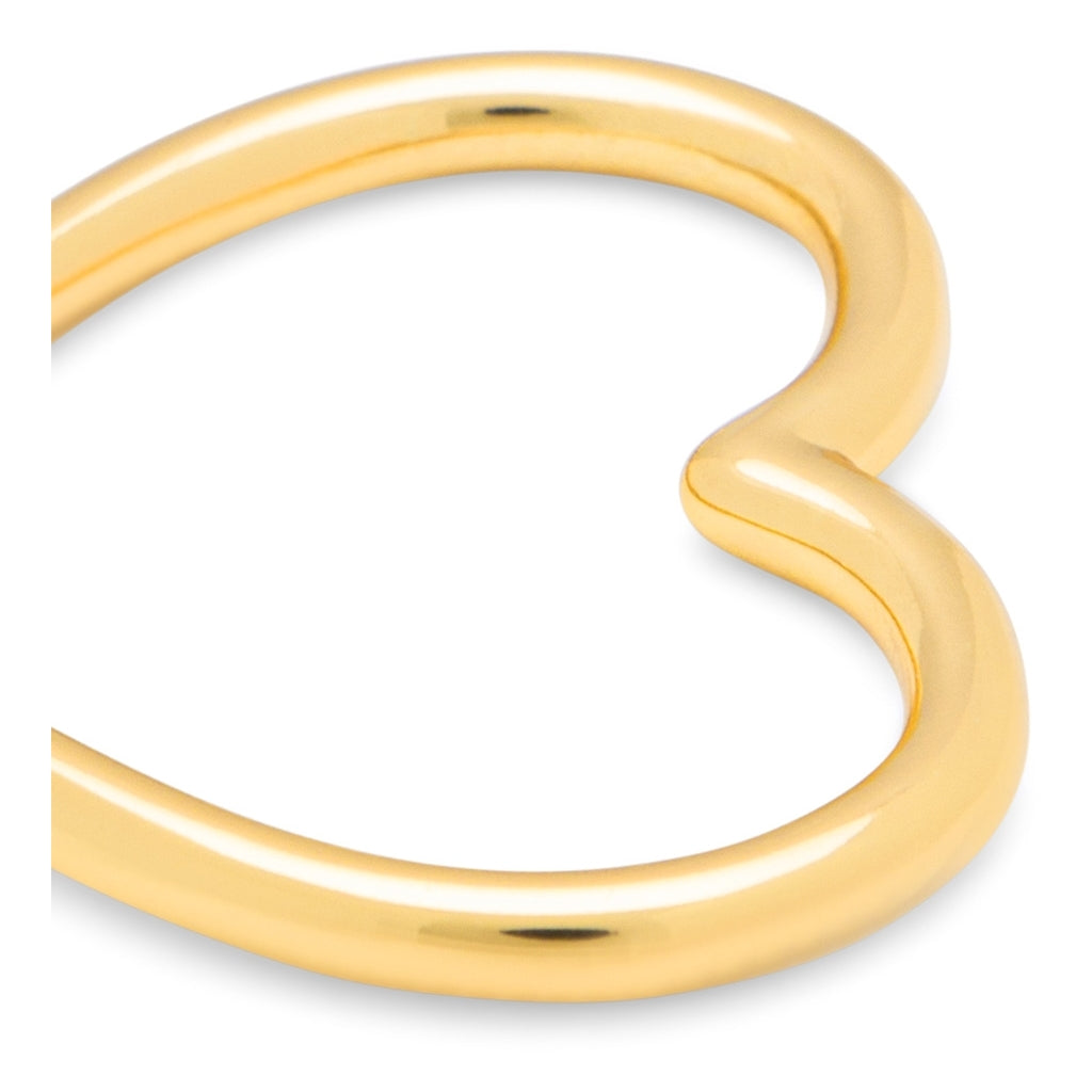 LULU Copenhagen Heart Ring plaqué or Rings Gold Plated