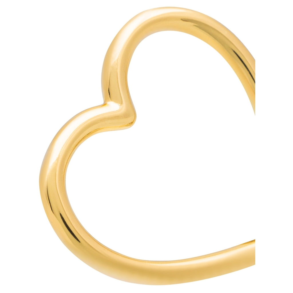 LULU Copenhagen Heart Ring plaqué or Rings Gold Plated