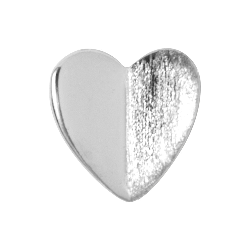 LULU Copenhagen Heart Wings boucle d'oreille 1 pièce Ear stud, 1 pcs Silver