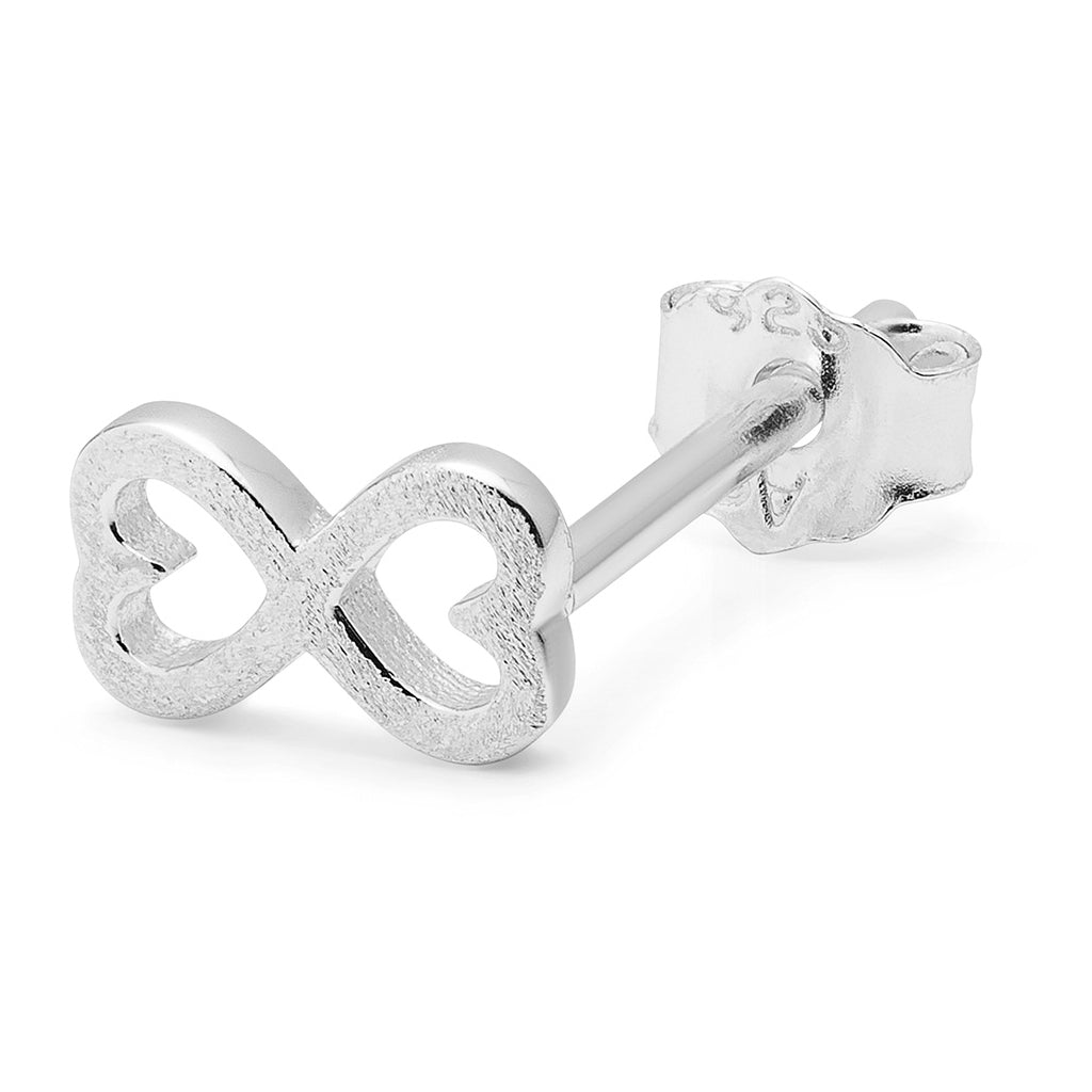 LULU Copenhagen Infinite Love 1 pièce Ear stud, 1 pcs Silver