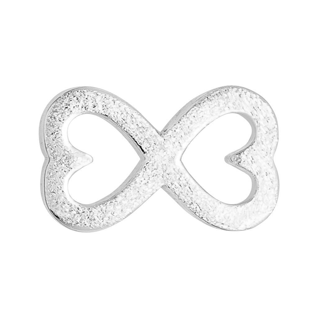 LULU Copenhagen Infinite Love 1 pièce Ear stud, 1 pcs Silver