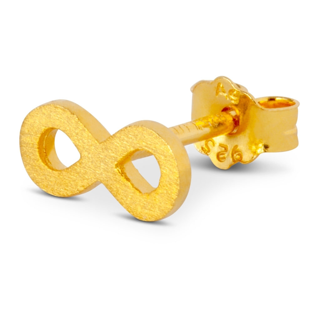 LULU Copenhagen Infinity boucle d'oreille 1 pièce Ear stud, 1 pcs Gold Plated