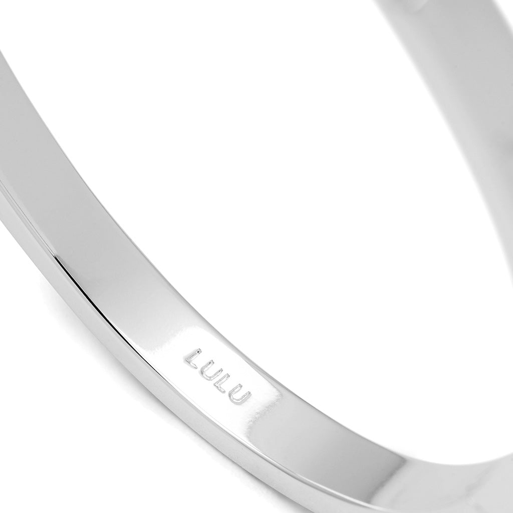 LULU Copenhagen Love & Cake Bangle - Plaqué Bracelets Silver Plated