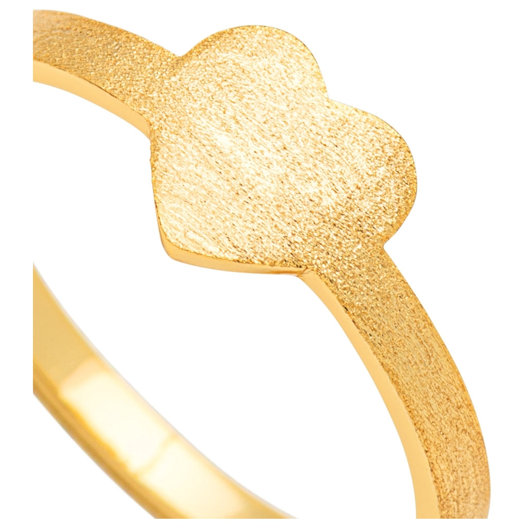 LULU Copenhagen Love Ring Rings Gold Plated