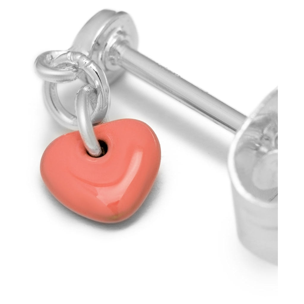 LULU Copenhagen Love U Dangling boucle d'oreille 1 pièce Ear stud, 1 pcs Burnt Coral