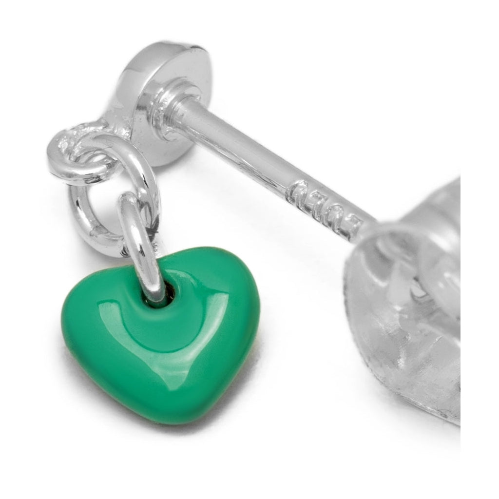 LULU Copenhagen Love U Dangling boucle d'oreille 1 pièce Ear stud, 1 pcs Light Green