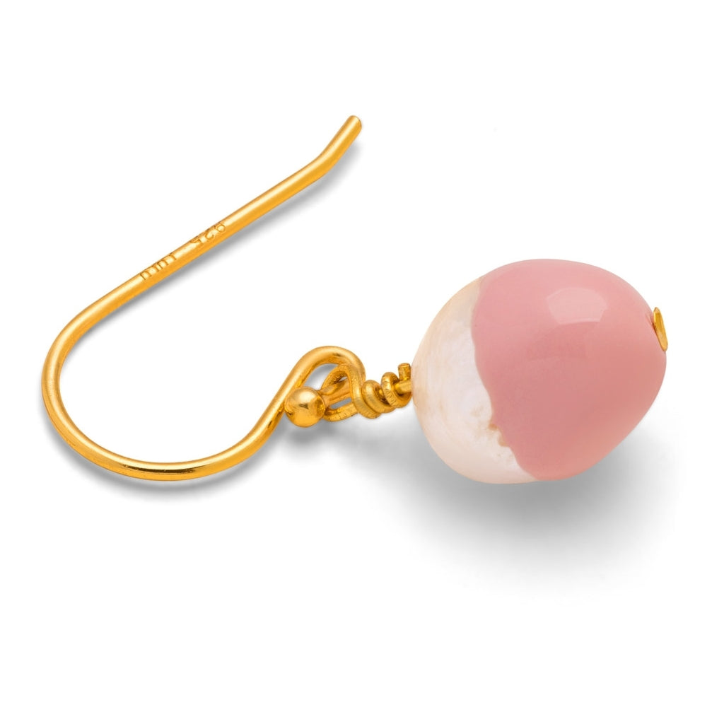LULU Copenhagen LULU Baroque boucle d'oreille 1 pièce Ear stud, 1 pcs Light pink