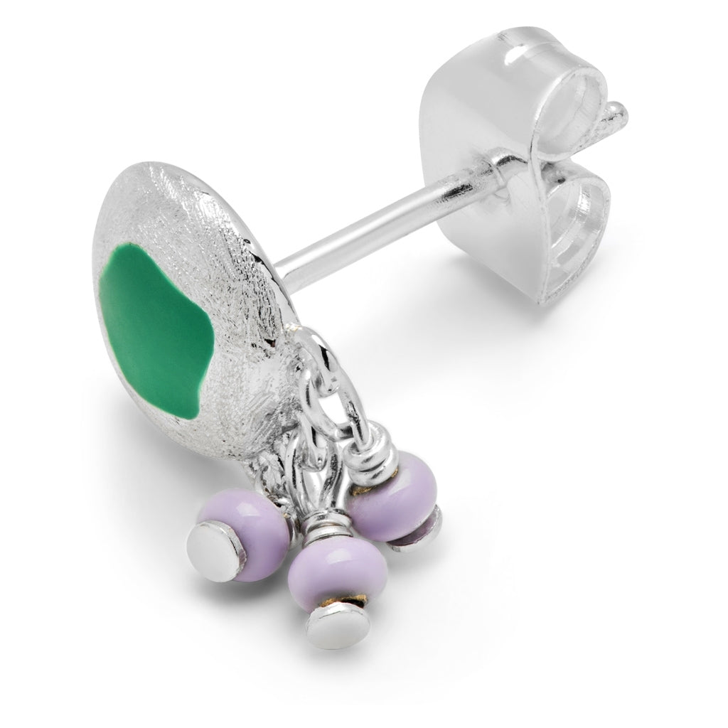 LULU Copenhagen Magic Stone Charms boucle d'oreille 1 pièce Ear stud, 1 pcs Silver Plated