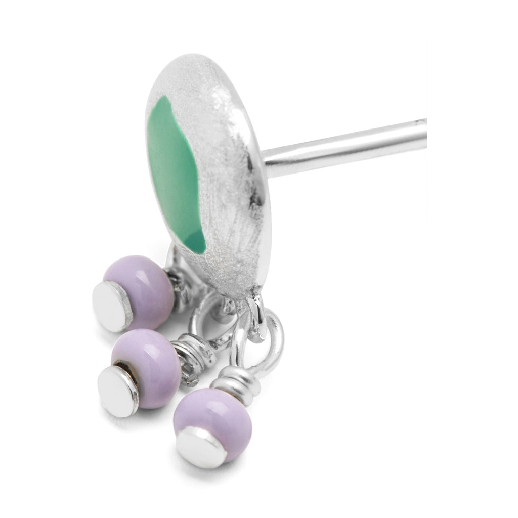 LULU Copenhagen Magic Stone Charms boucle d'oreille 1 pièce Ear stud, 1 pcs Silver Plated