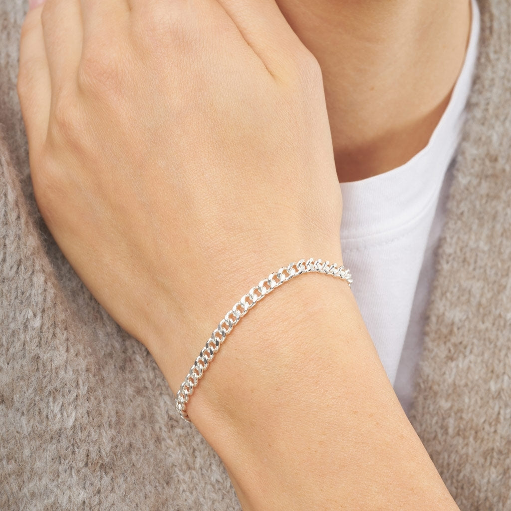 LULU Copenhagen Panzer Bracelet argenté Bracelets Silver Plated