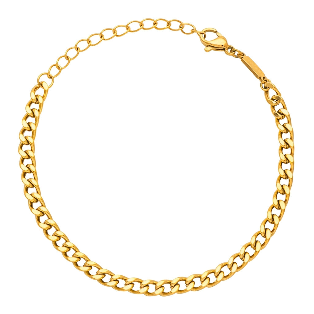 LULU Copenhagen Panzer Bracelet plaqué or Bracelets Gold Plated