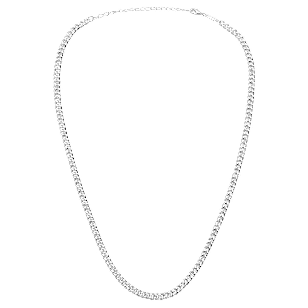 LULU Copenhagen Panzer Collier argenté Necklaces Silver Plated