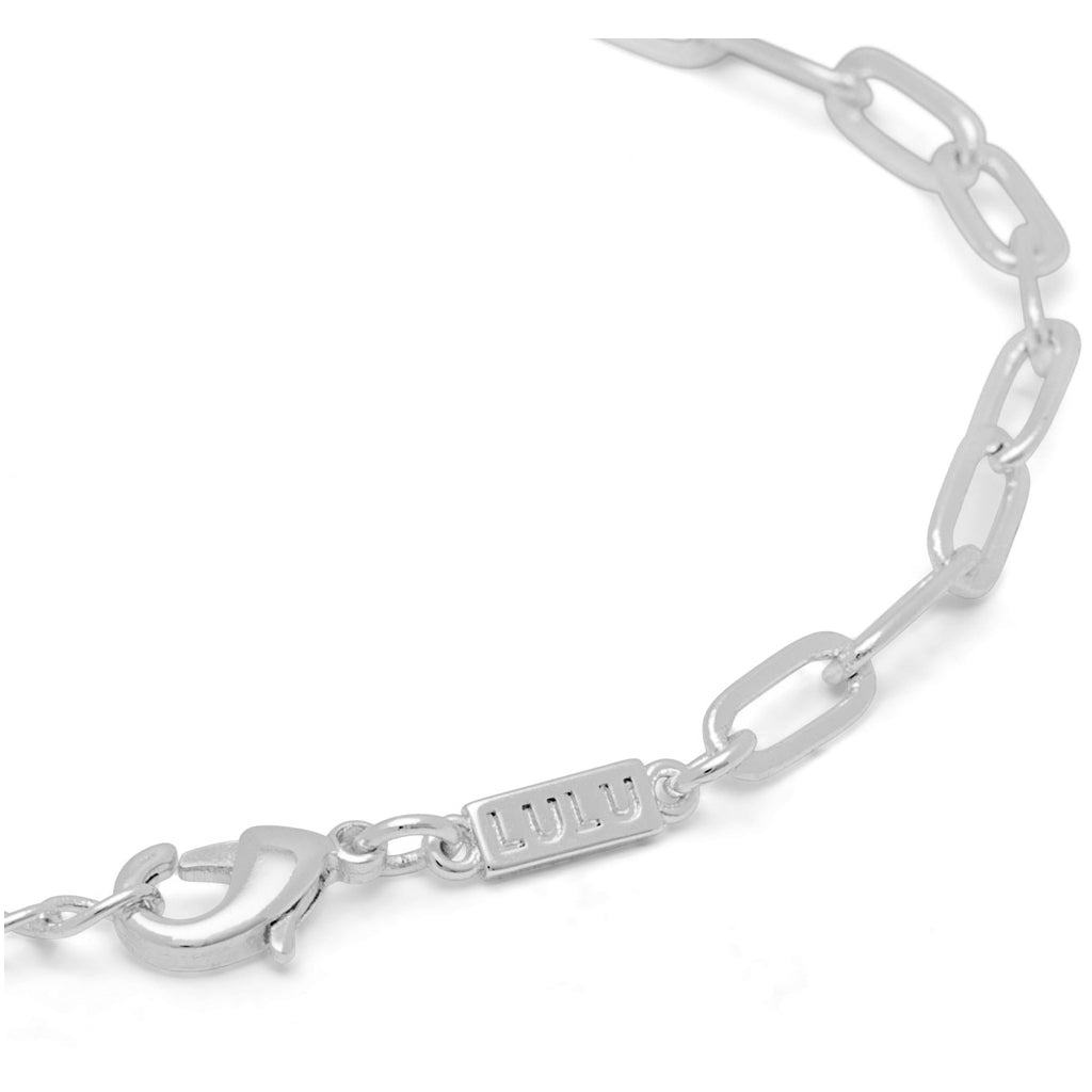 LULU Copenhagen Paperclip Bracelet argenté Bracelets Silver Plated