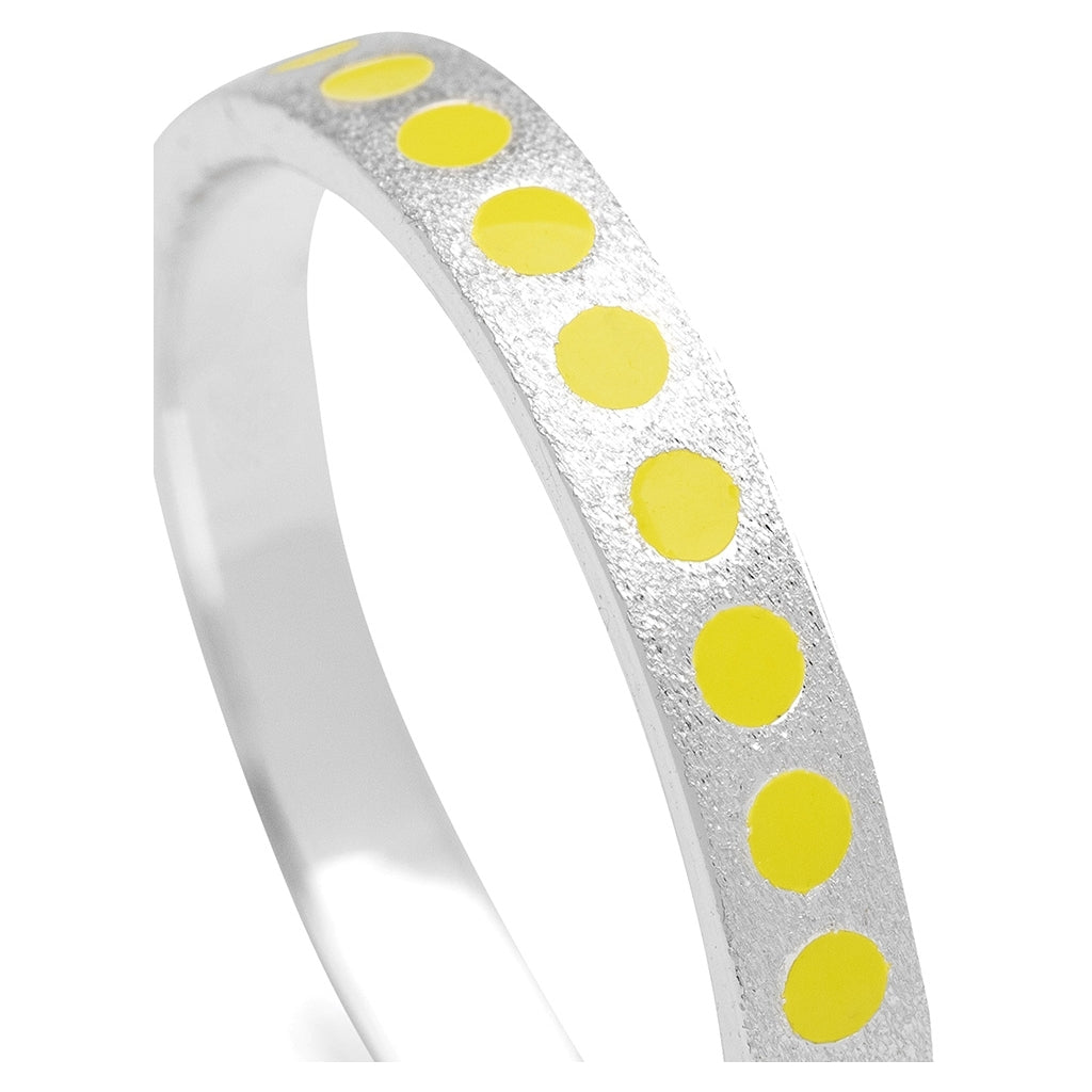 LULU Copenhagen Pattern Ring argent Rings Wild Lime