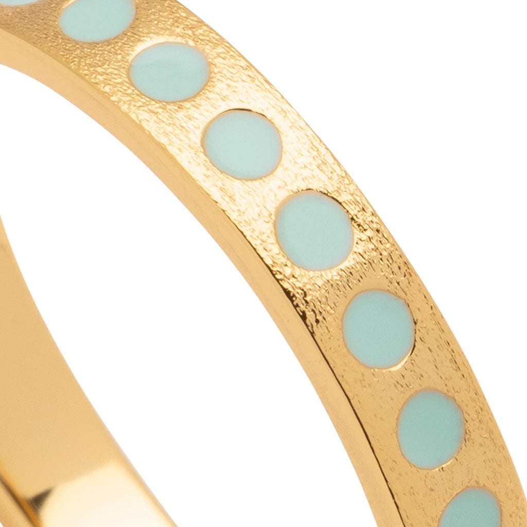 LULU Copenhagen Pattern Ring plaqué or Rings Mint