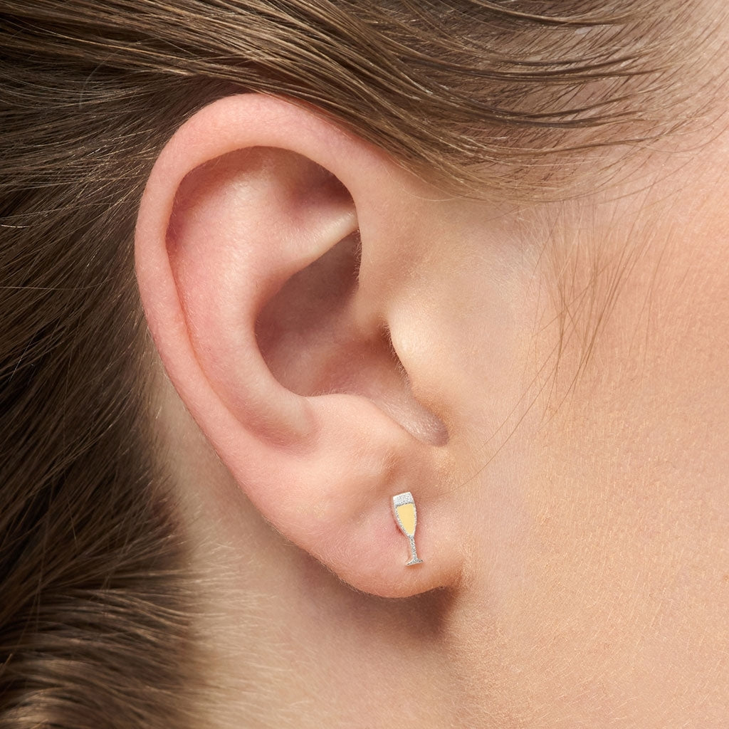 LULU Copenhagen Pop boucle d'oreille 1 pièce Ear stud, 1 pcs Silver Plated