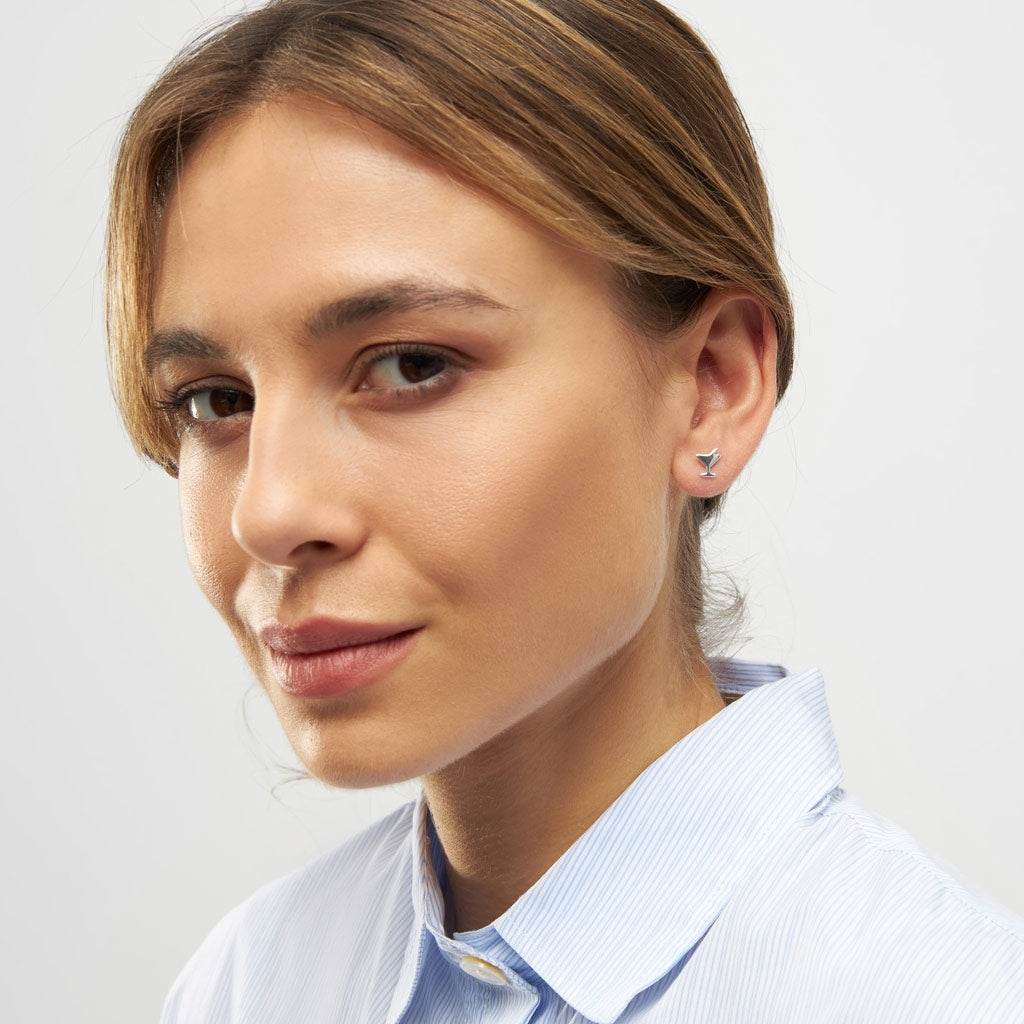 LULU Copenhagen Saturday boucle d'oreille 1 pièce Ear stud, 1 pcs Silver Plated