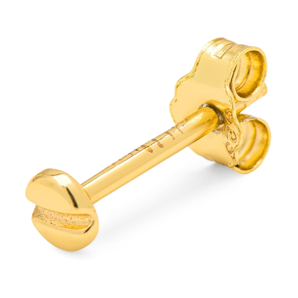 LULU Copenhagen Screw boucle d'oreille 1 pièce Ear stud, 1 pcs Gold Plated