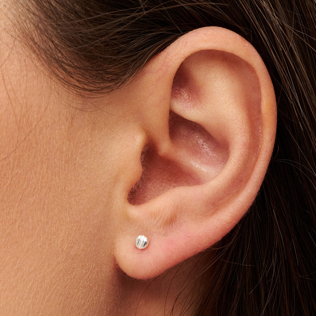 LULU Copenhagen Screw boucle d'oreille 1 pièce Ear stud, 1 pcs Silver