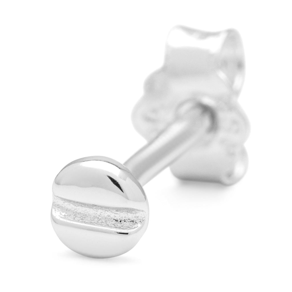 LULU Copenhagen Screw boucle d'oreille 1 pièce Ear stud, 1 pcs Silver