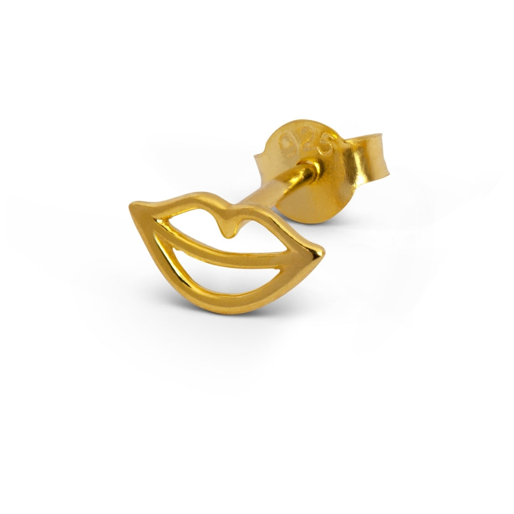 LULU Copenhagen Secret boucle d'oreille 1 pièce Ear stud, 1 pcs Gold Plated