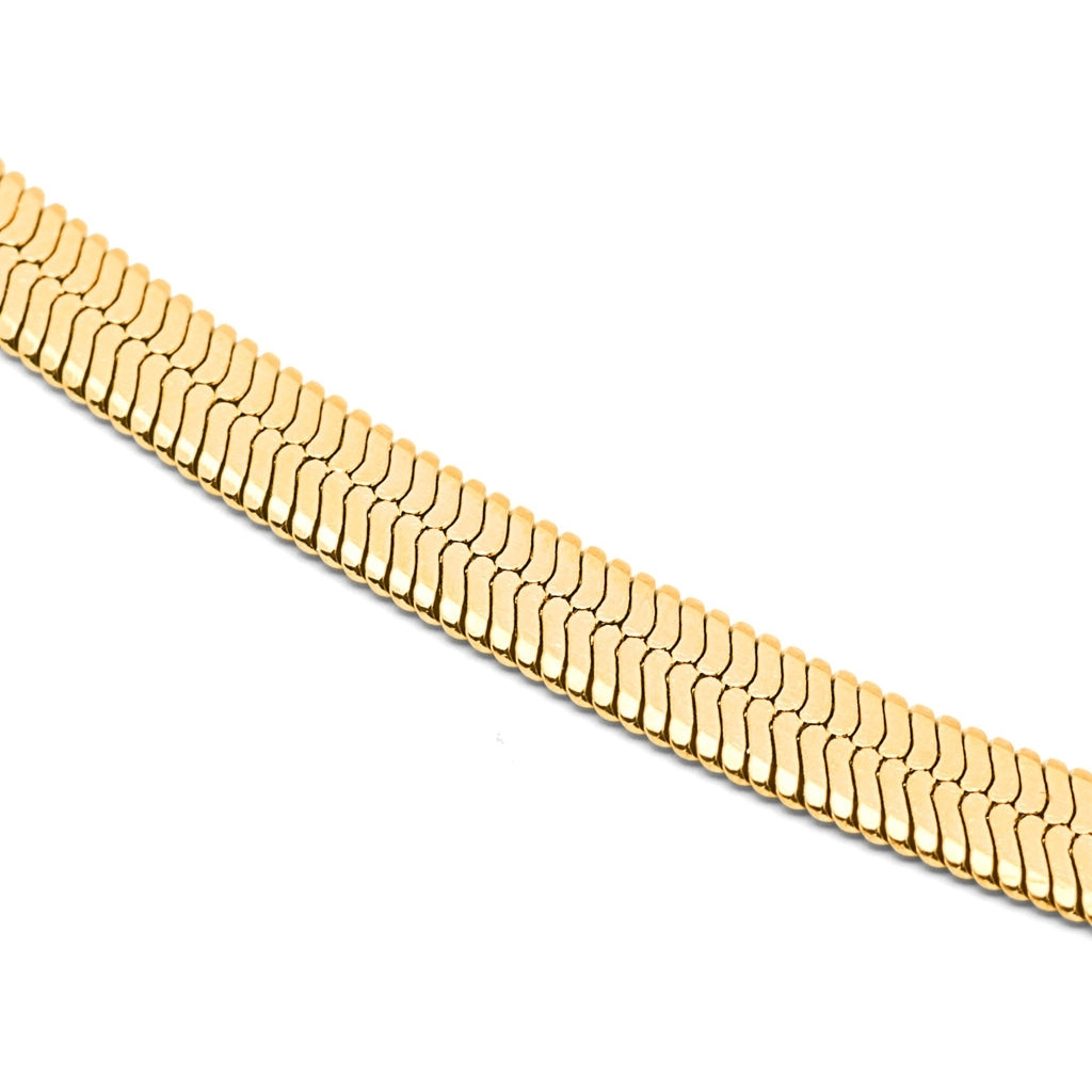 LULU Copenhagen Snake Collier plaqué or Necklaces Gold Plated