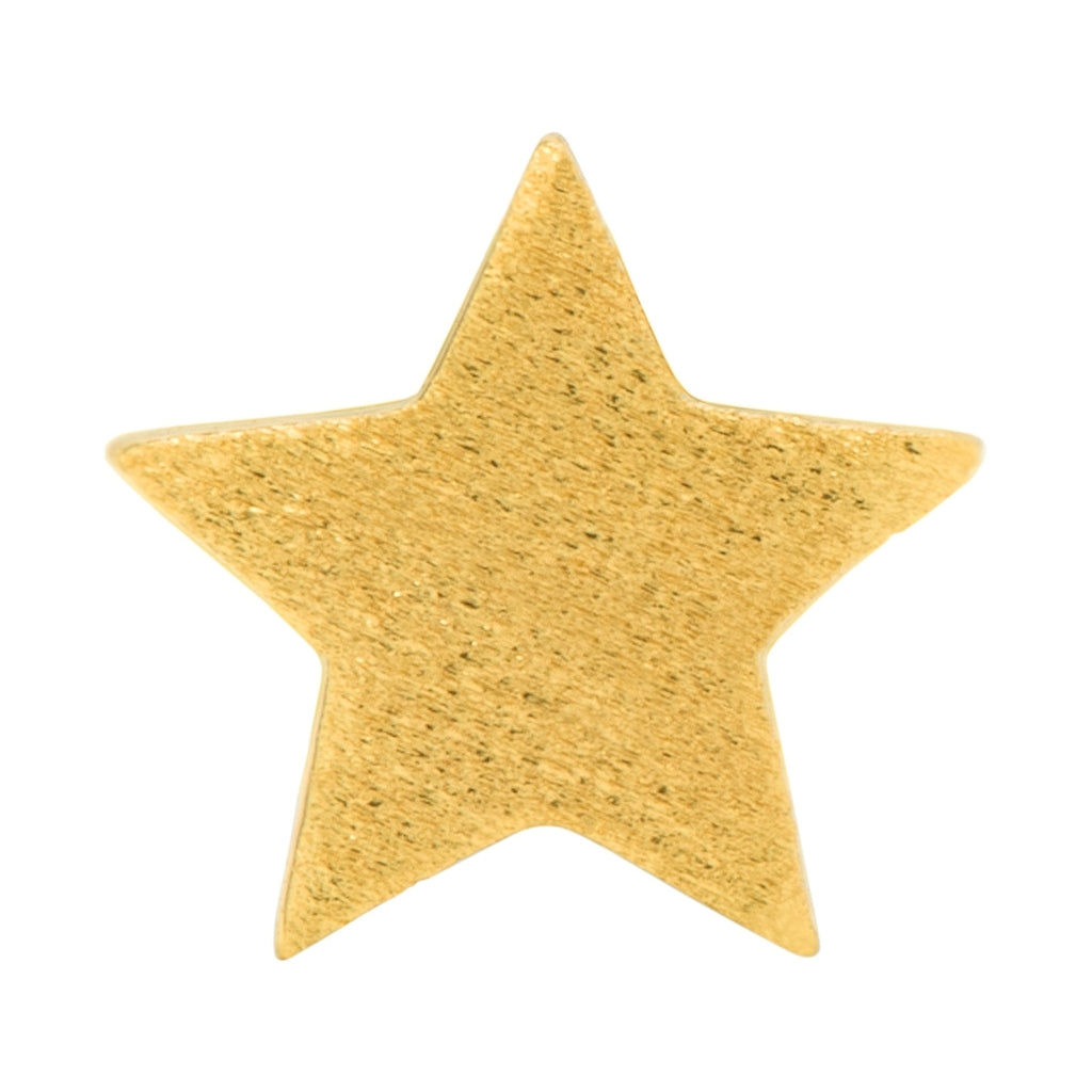 LULU Copenhagen Star boucle d'oreille 1 pièce Ear stud, 1 pcs Gold Plated