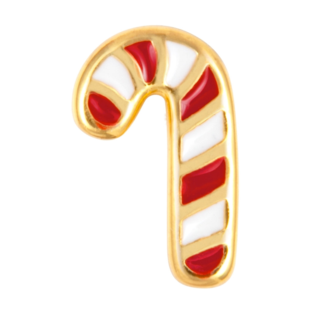 LULU Copenhagen Sugar Cane earring 1 pcs Ear stud, 1 pcs Gold Plated