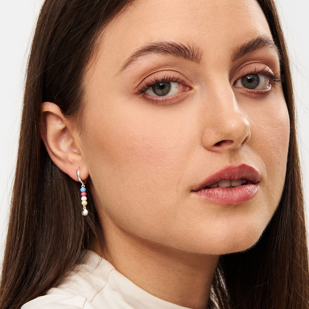 LULU Copenhagen Summer Shell boucle d'oreille 1 pièce Ear stud, 1 pcs Silver Plated
