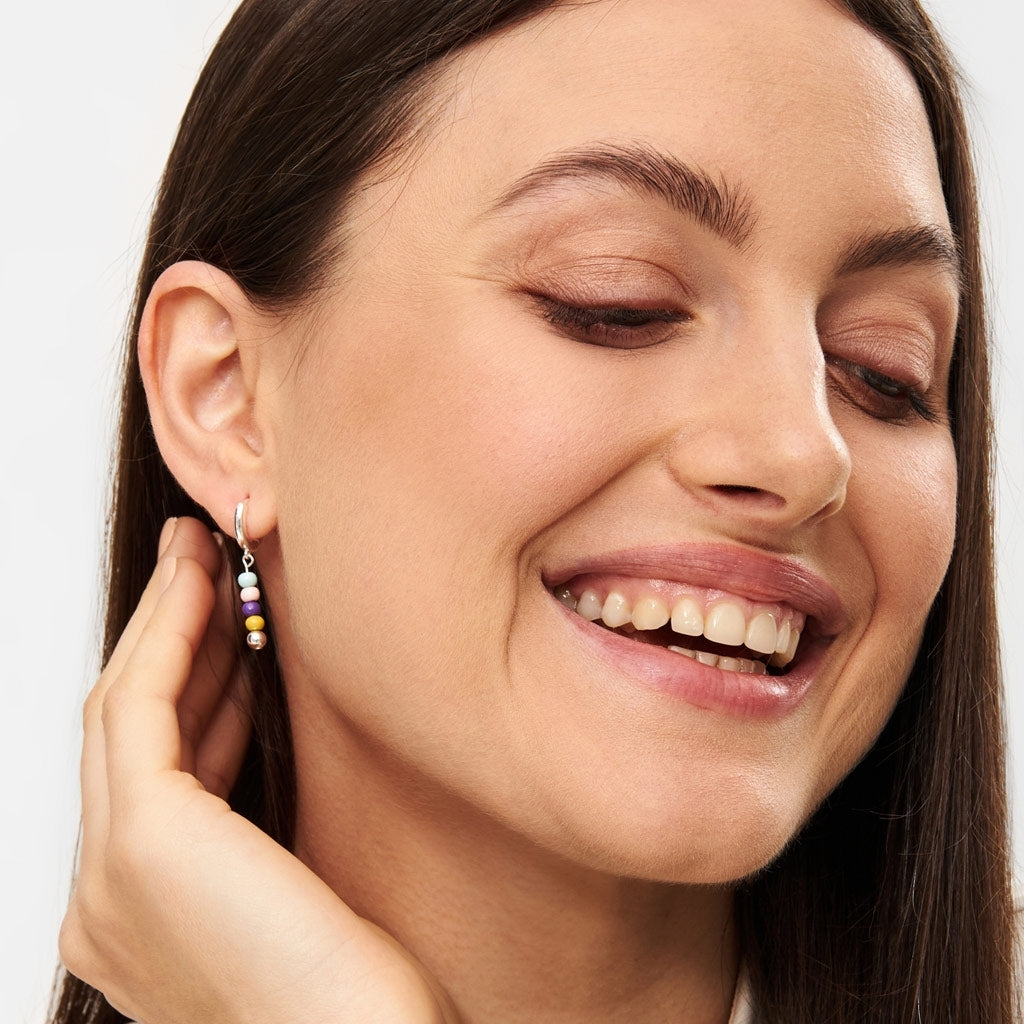 LULU Copenhagen Summer Silver boucle d'oreille 1 pièce Ear stud, 1 pcs Silver Plated