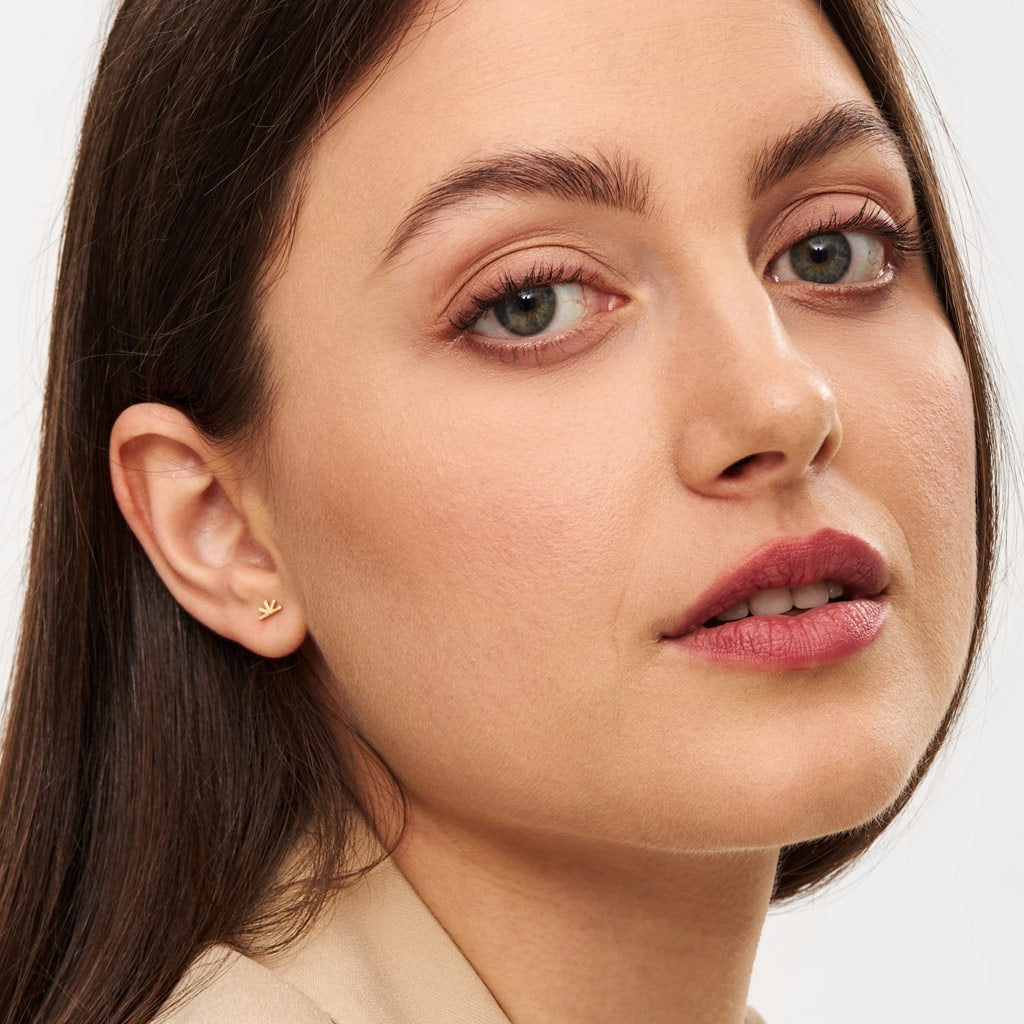 LULU Copenhagen Sunrise boucle d'oreille 1 pièce Ear stud, 1 pcs Gold Plated
