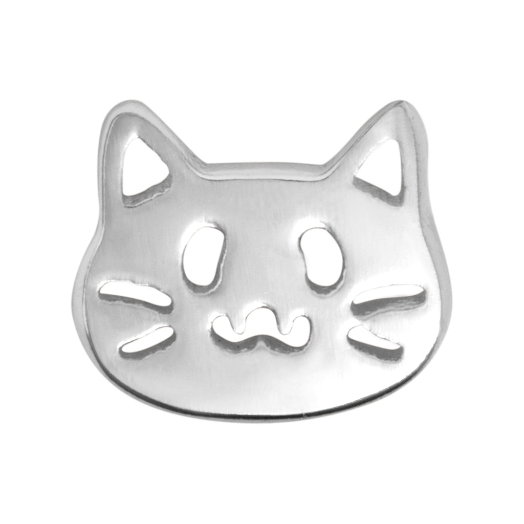 LULU Copenhagen The Cat boucle d'oreille 1 pièce Ear stud, 1 pcs Silver Plated