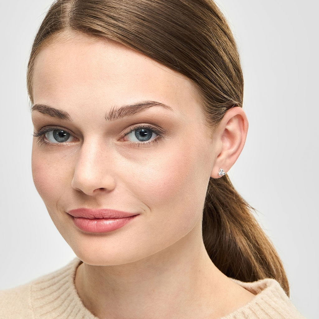 LULU Copenhagen Trio boucle d'oreille 1 pièce Ear stud, 1 pcs Silver Plated