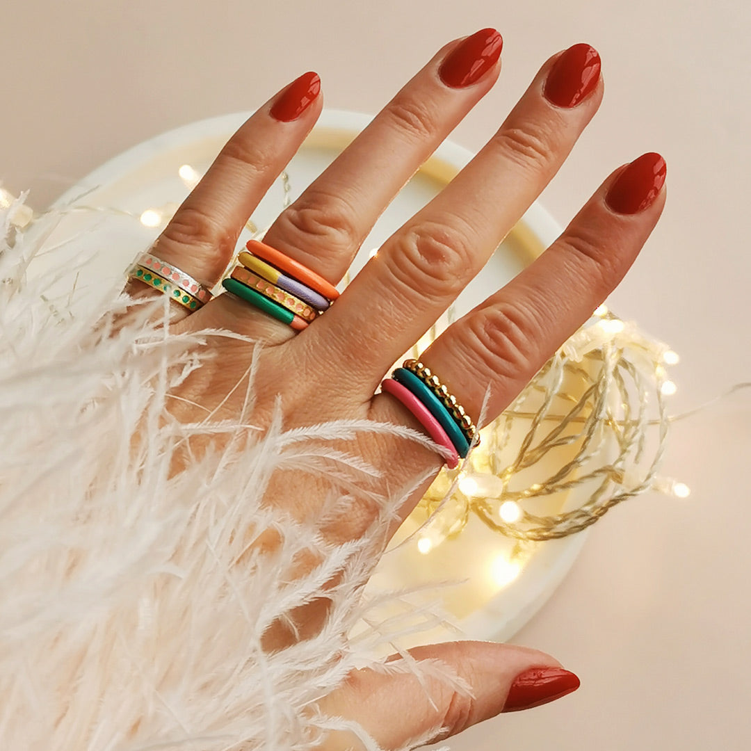 Bagues Colorées