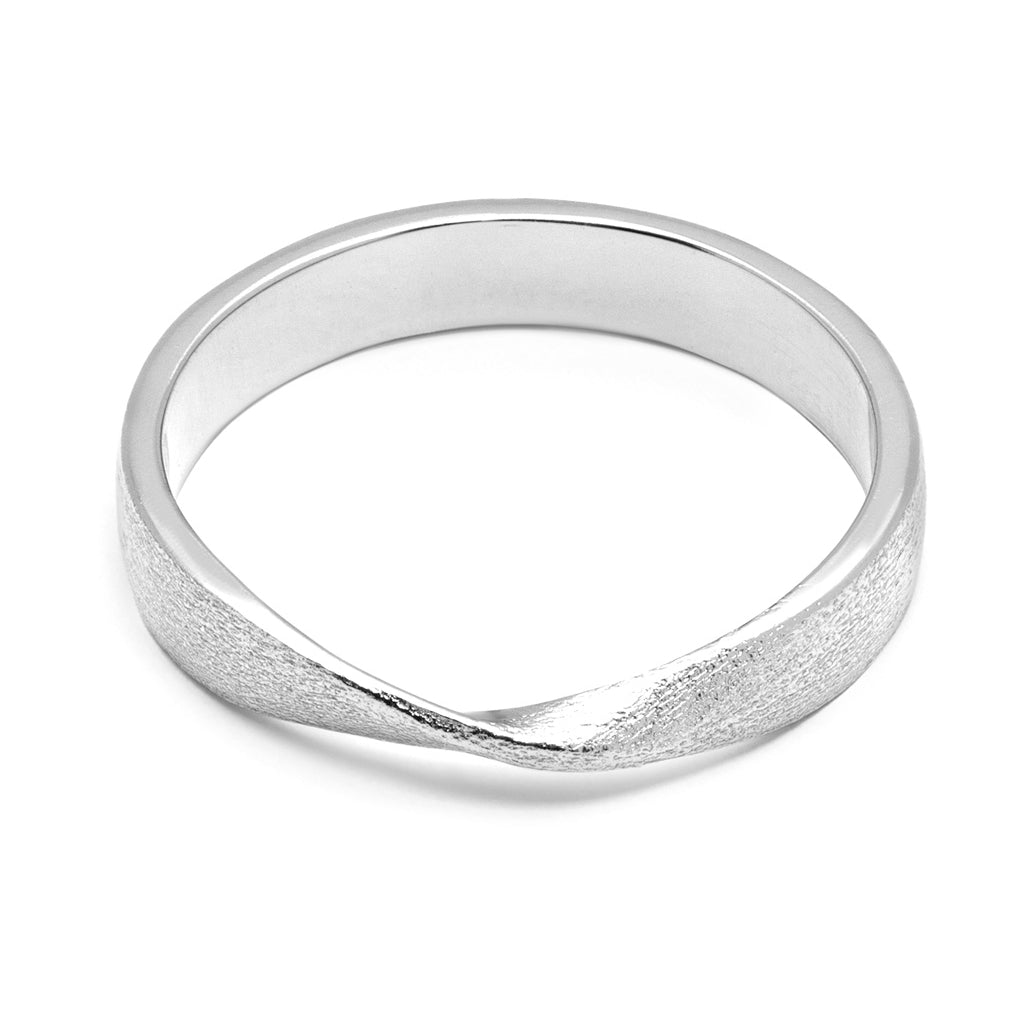 LULU Copenhagen 180 Bague brossé Rings Silver