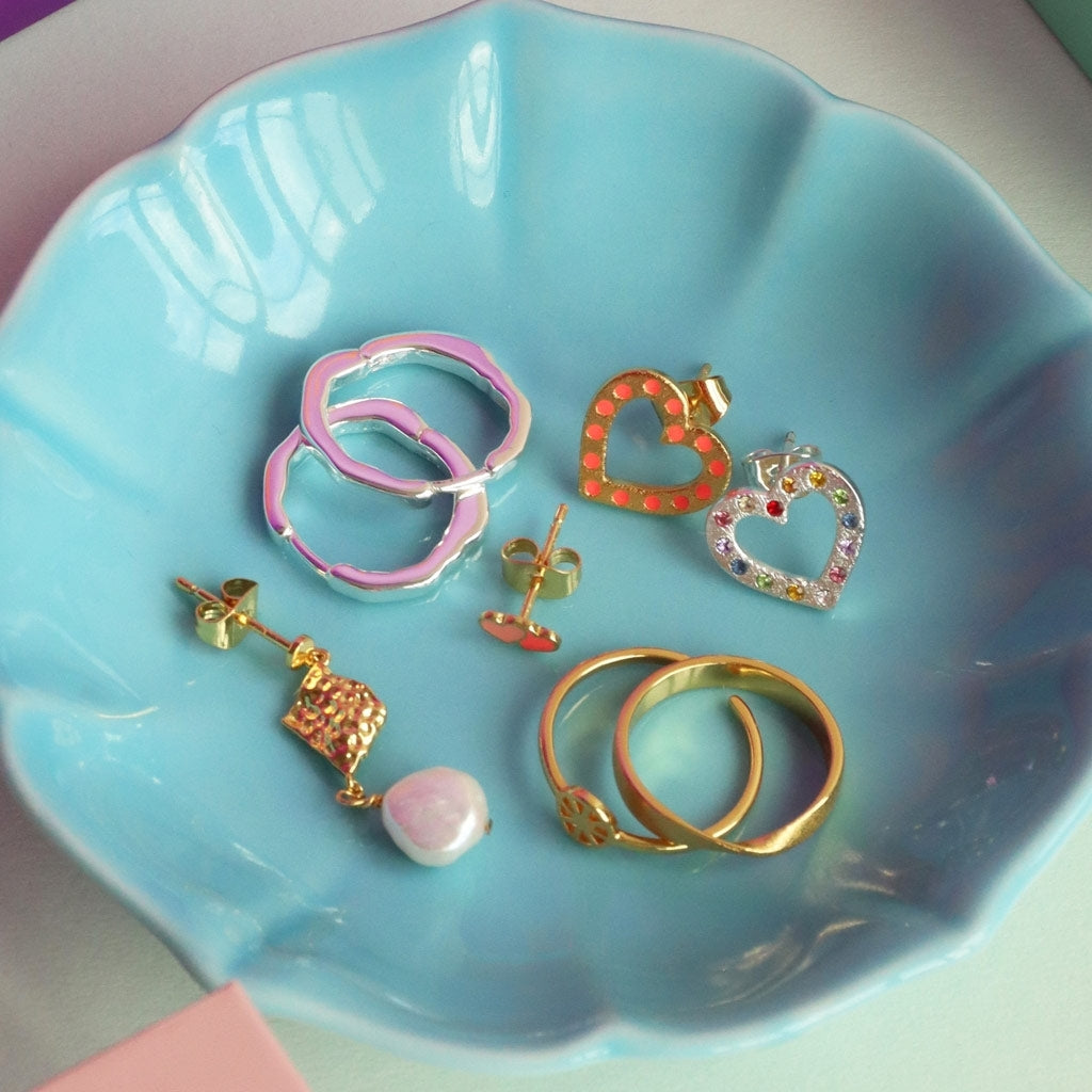 LULU Copenhagen 180 Bague brossé Rings Gold Plated