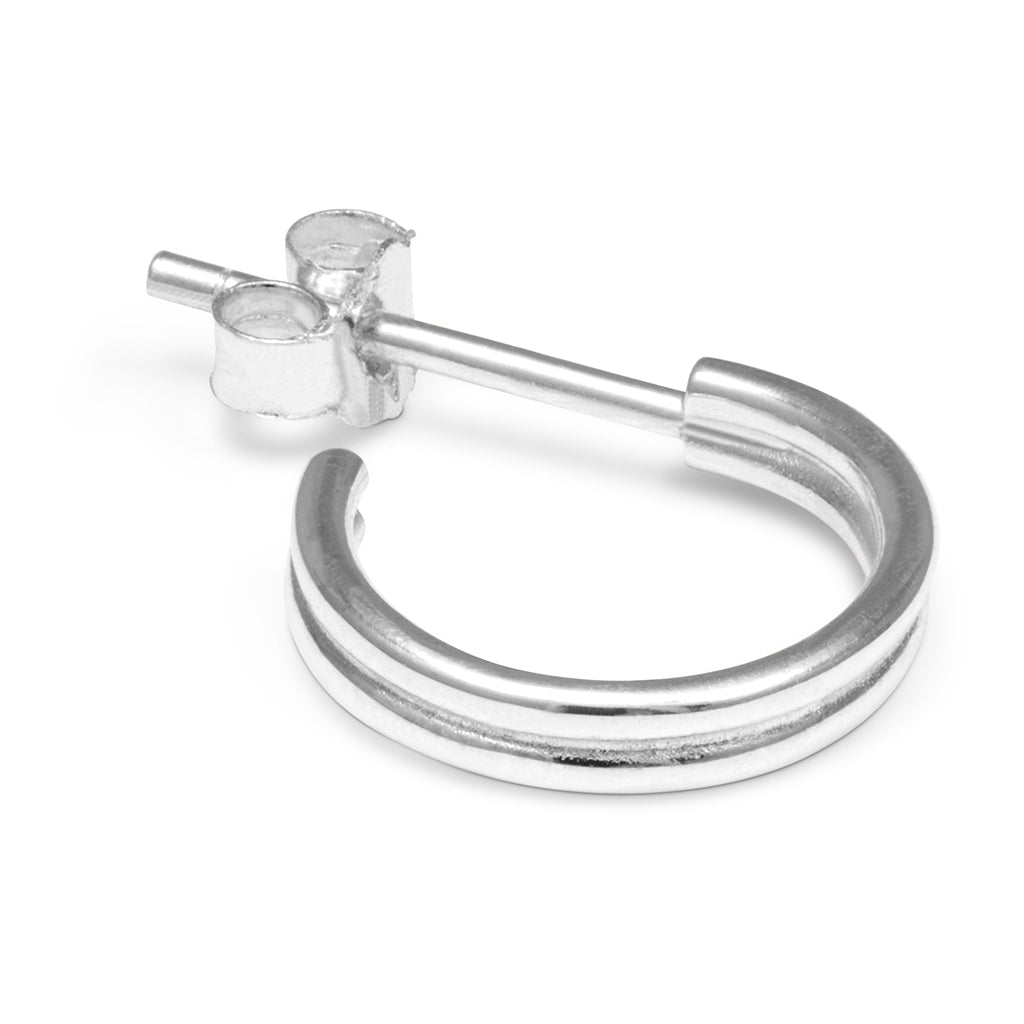 LULU Copenhagen 2for1 Small Hoops Paire Hoops Silver
