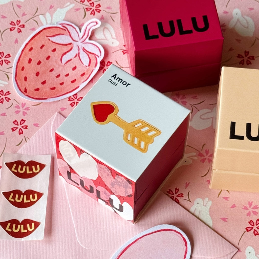 LULU Copenhagen Amor boucle d'oreille 1 pièce Ear stud, 1 pcs Gold Plated