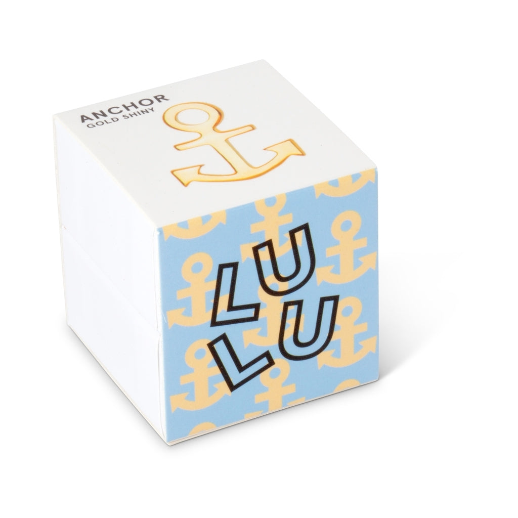 LULU Copenhagen Anchor boucle d'oreille 1 pièce Ear stud, 1 pcs Gold Plated