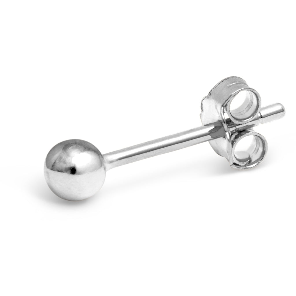 LULU Copenhagen Ball boucle d'oreille 1 pièce Ear stud, 1 pcs Silver
