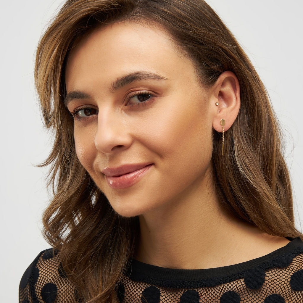 LULU Copenhagen Balloon boucle d'oreille 1 pièce Ear stud, 1 pcs Gold Plated