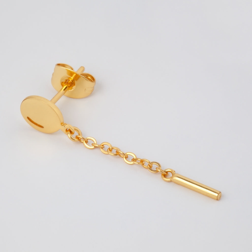 LULU Copenhagen Balloon boucle d'oreille 1 pièce Ear stud, 1 pcs Gold Plated