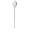 Balloon boucle d'oreille 1 pièce - Silver Plated