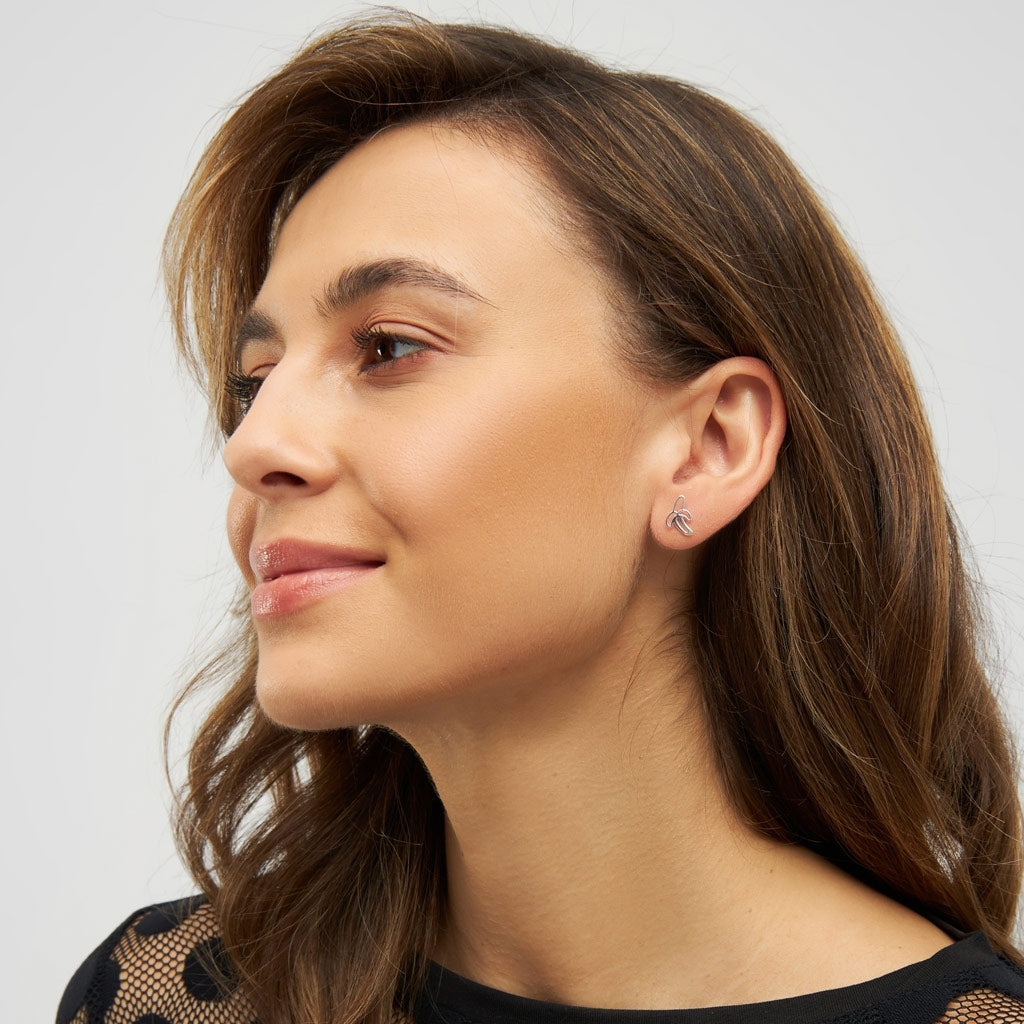 LULU Copenhagen Banana 1 pièce Ear stud, 1 pcs Silver Plated