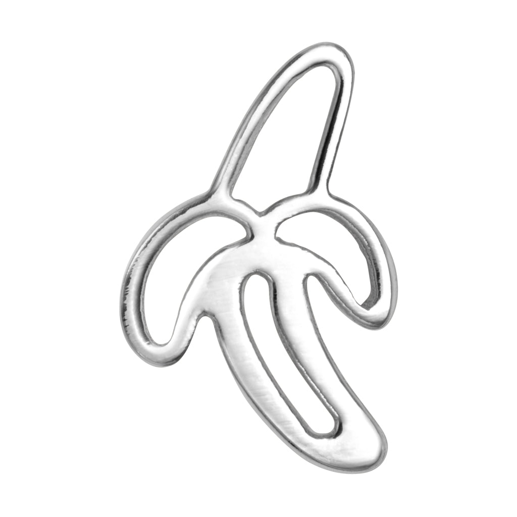 LULU Copenhagen Banana 1 pièce Ear stud, 1 pcs Silver Plated