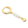 Beach boucle d'oreille 1 pièce - Gold Plated