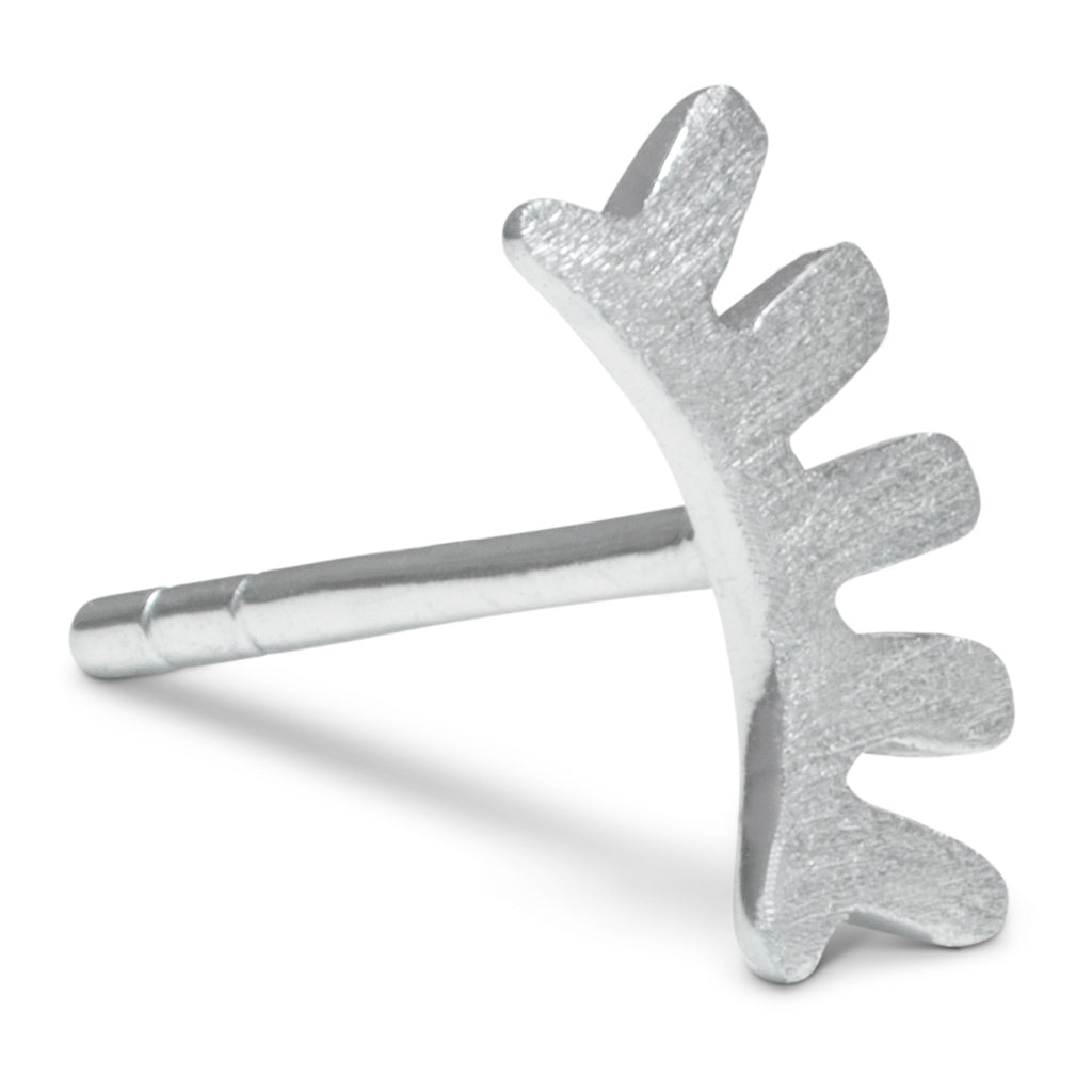 LULU Copenhagen Blink boucle d'oreille 1 pièce brossé Ear stud, 1 pcs Silver